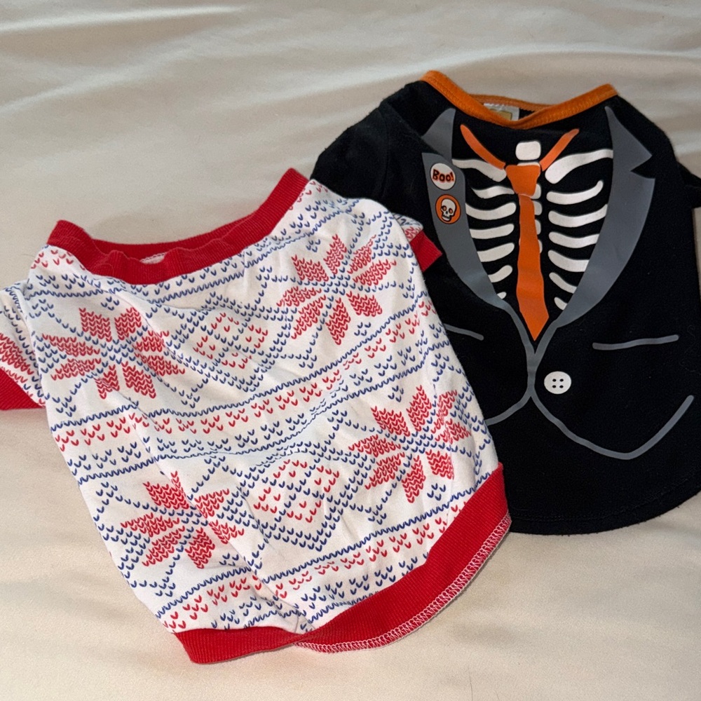 Festive and Halloween Dog Shirts